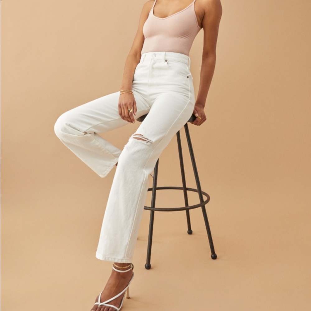 Reformation Jeans - Cowboy High Rise in Vintage White